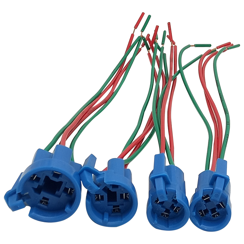 金屬按鈕開關(guān)尾部連接器導(dǎo)線接插件護(hù)套底座帶15cm線1216192225mm